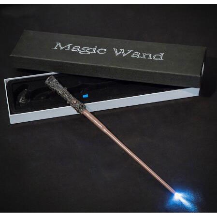 Cây Đũa Phép Thuật Của LED harry Potter Phát Sáng, cảnh sát, lõi kim loại, hiệu suất xung quanh cảnh sát của Hermione.