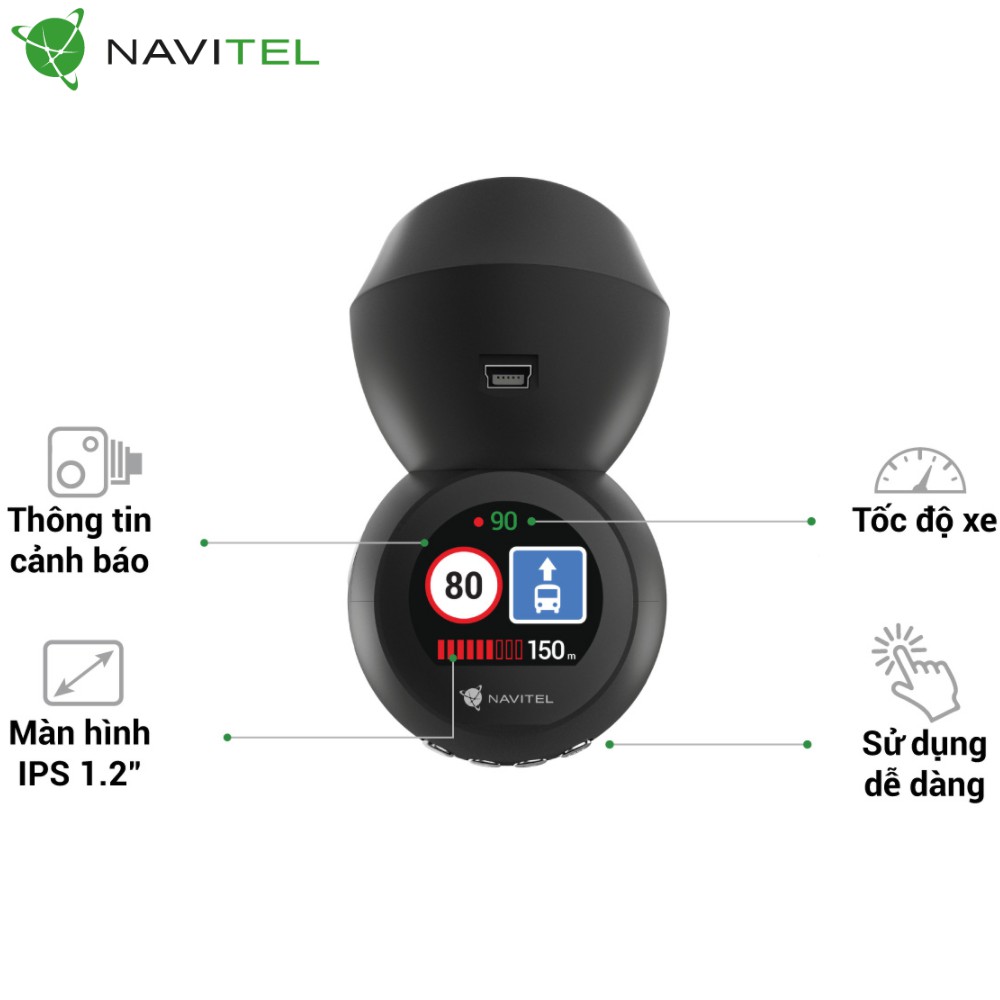 [HỖ TRỢ LẮP ĐẶT TP. HỒ CHÍ MINH] CAMERA HÀNH TRÌNH NAVITEL R1050 GPS | BigBuy360 - bigbuy360.vn