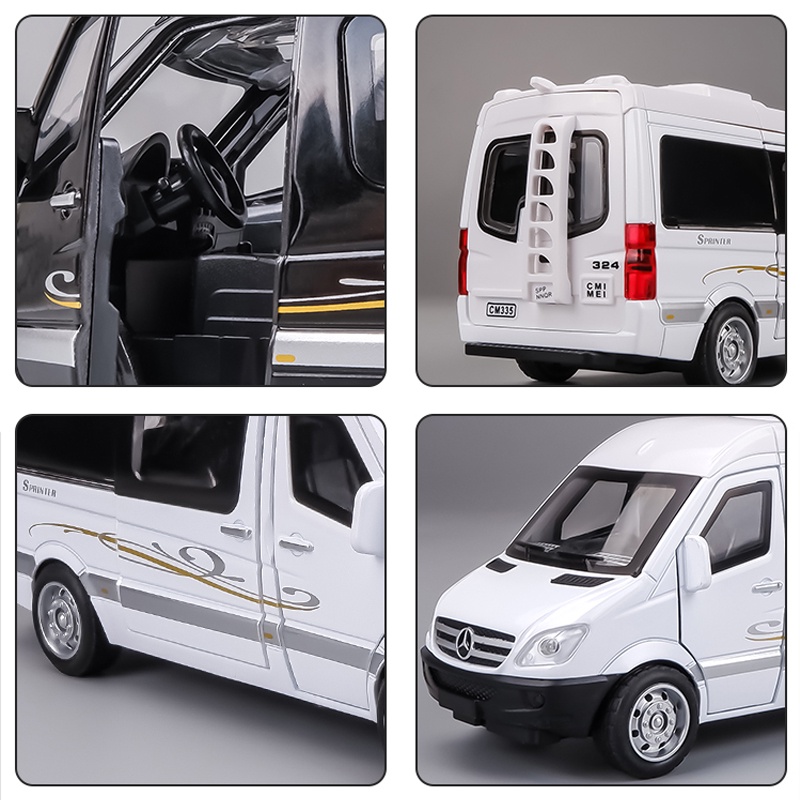 Mô Hình Xe Hơi Mercedes Benz Stebbings Bằng Hợp Kim Có Đèn Và Nhạc Tỷ Lệ 1: 32 Dành Cho Bé Trai