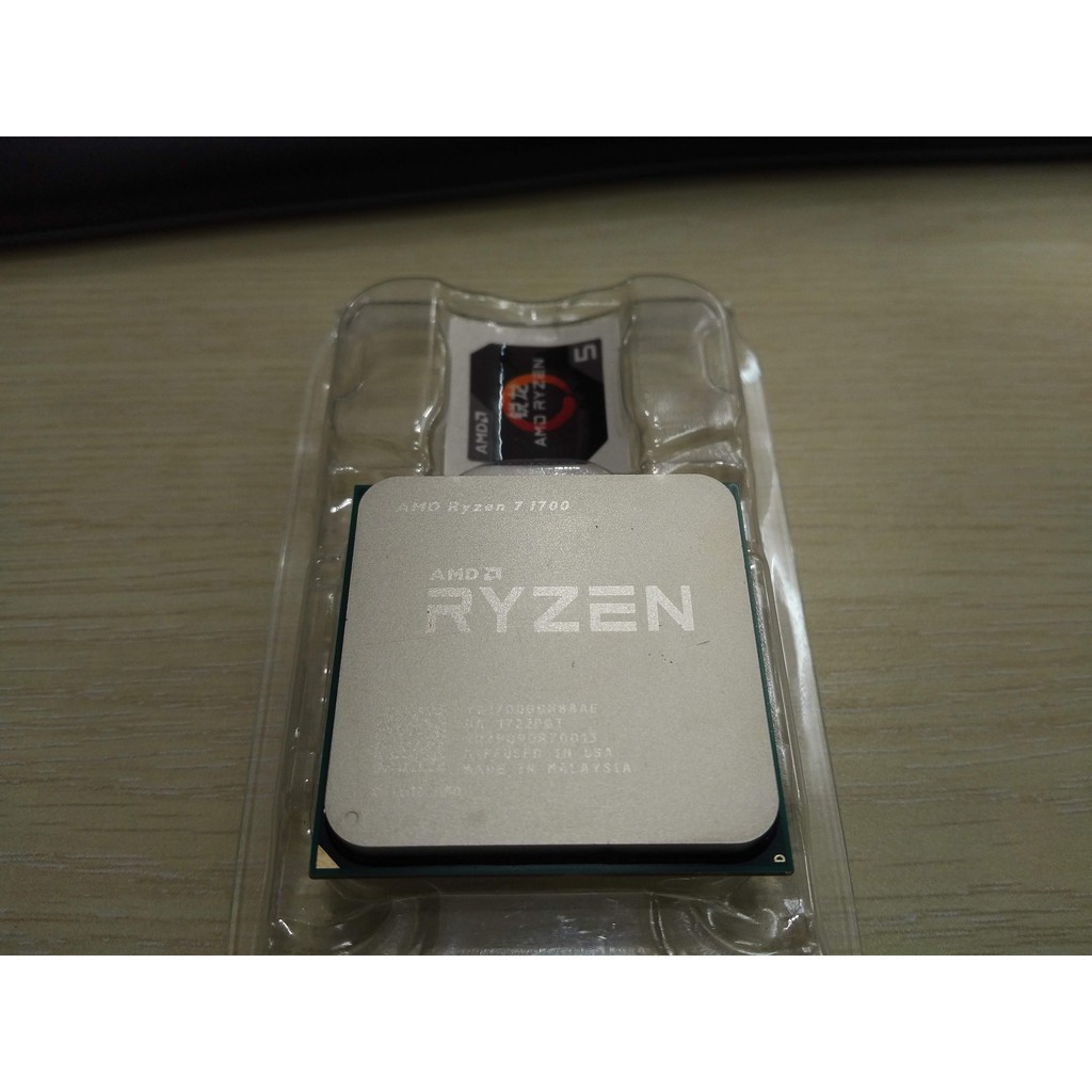 [Đặt hàng] CPU AMD Ryzen 5 1600 1600x Ryzen 7 1700 1700x hàng tray không quạt
