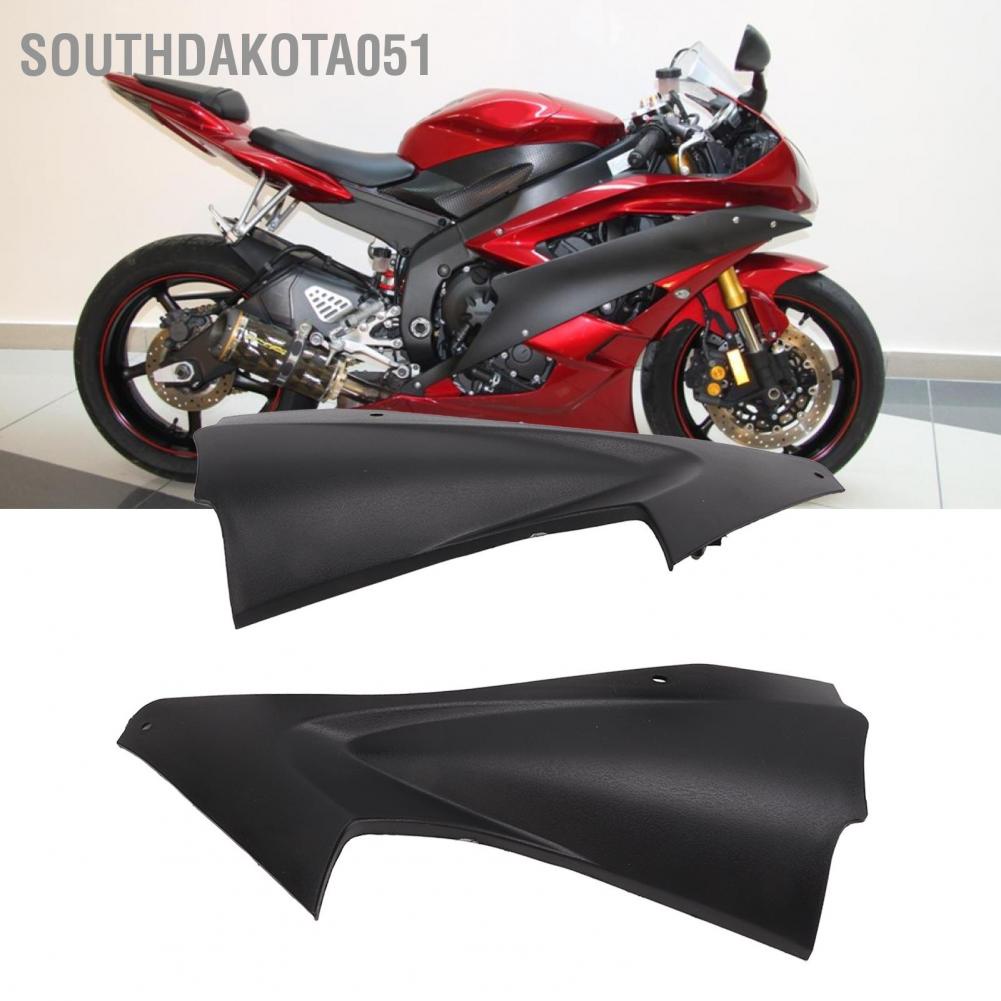 Hàng HOT Cặp Tấm Bảng trang trí che bảo vệ bình xăng xe máy bên hông cho Yamaha YZF R6 2006‑2007【Southdakota051】