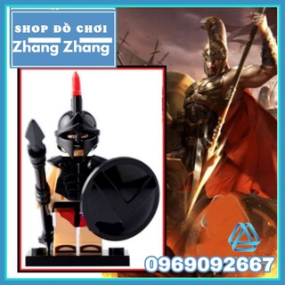 Xếp hình Mô hình lính Sparta trong Spartacus Gladiator Minifigures Xinh X0164 Xh644