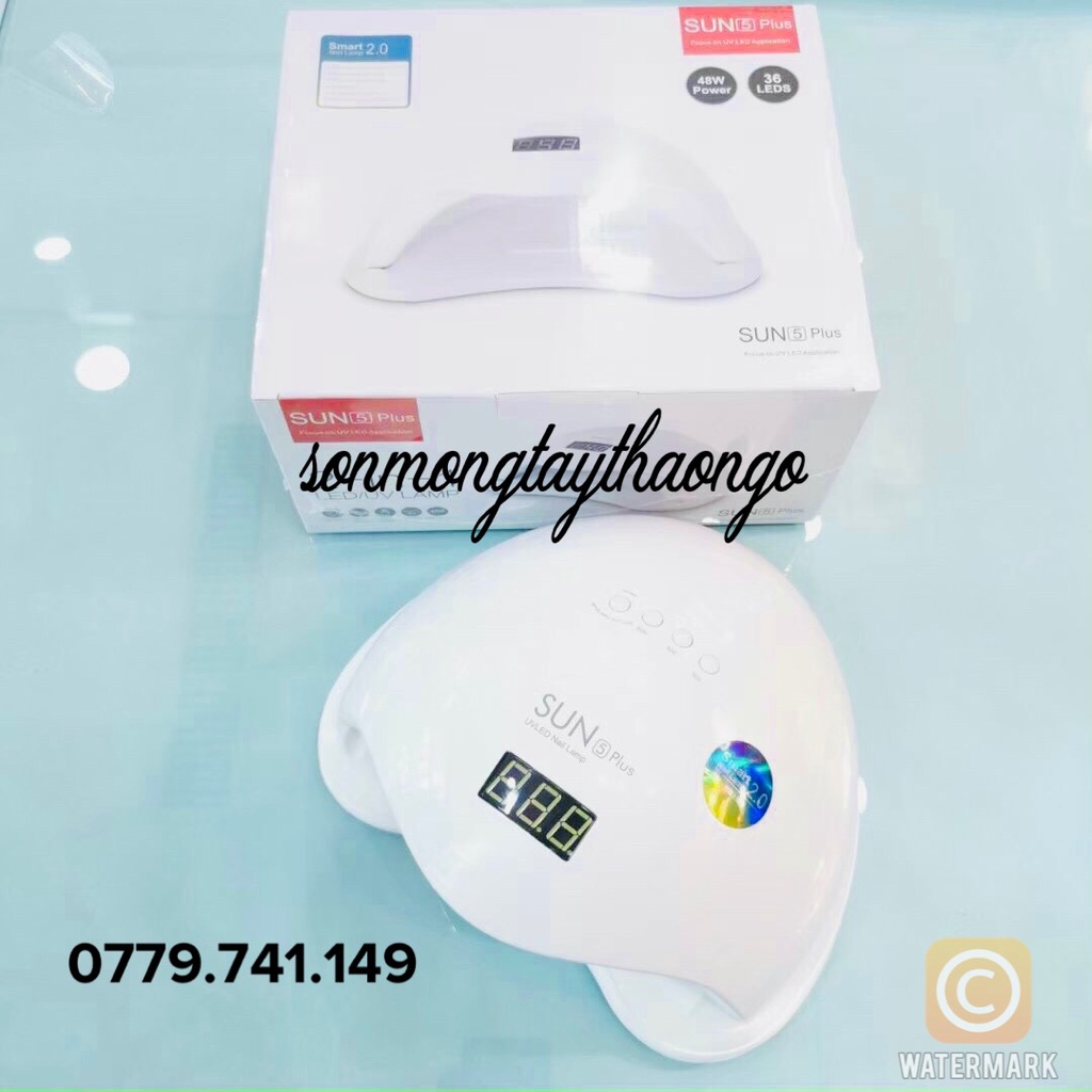 (Hàng mới về)Máy hơ sun 5 plus tem xanh hàng công ty dành cho Nail