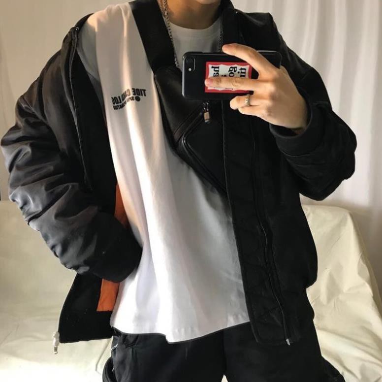 Áo thun nam nữ unisex tay lỡ TIDE 304, áo phông tay lỡ unisex form rộng oversize streetwear