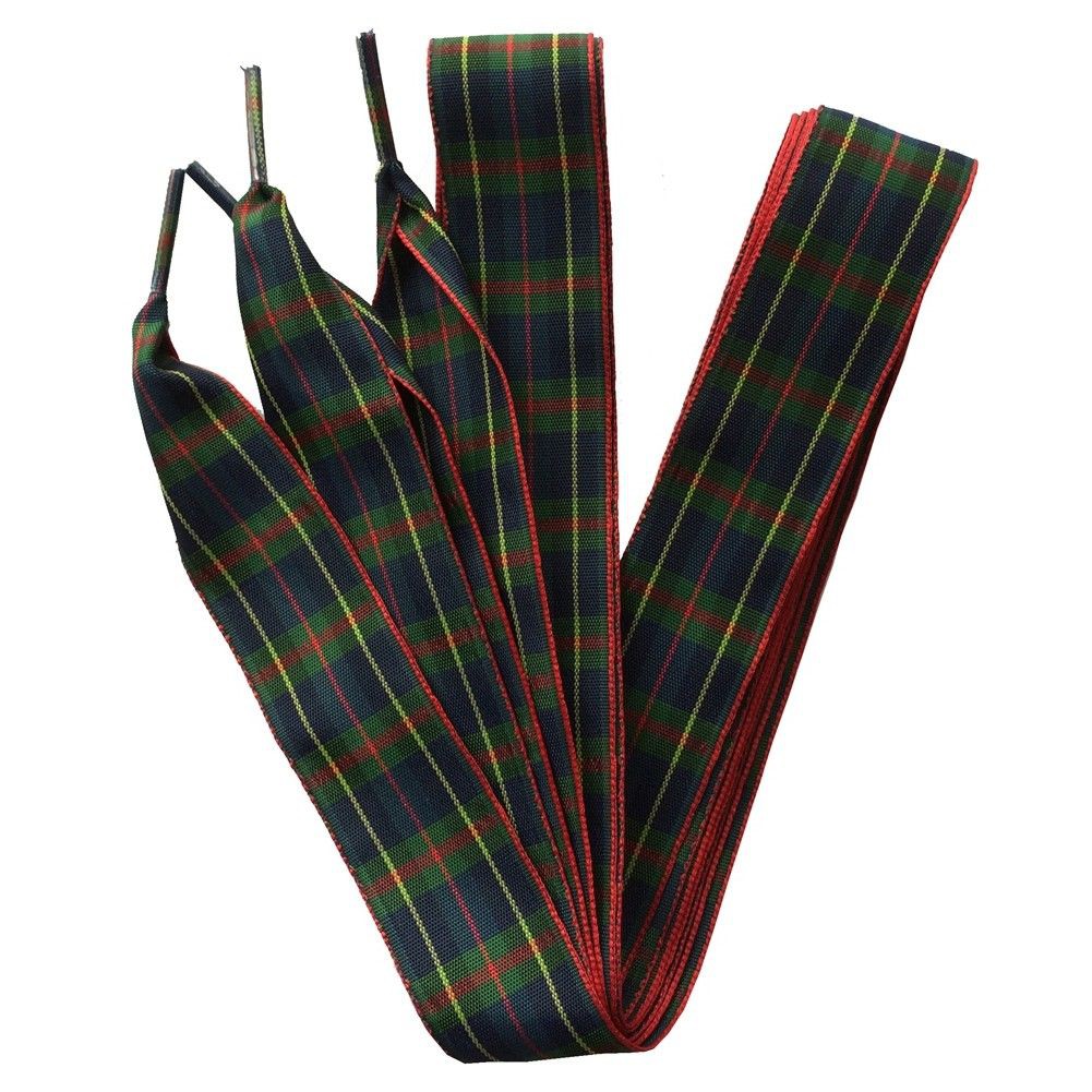 Dây Giày Cotton Bản Rộng 2.5Cm Rộng 120cm Phong Cách Scottish