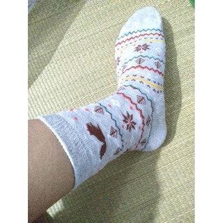 [XẢ HÀNG] 10 ĐÔI Tất thổ cẩm nữ vintage cổ cao dệt kim xuất nhật cotton đẹp đủ màu