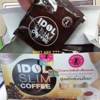 Cafe giảm cân idol slim coffee - hộp 10 gói