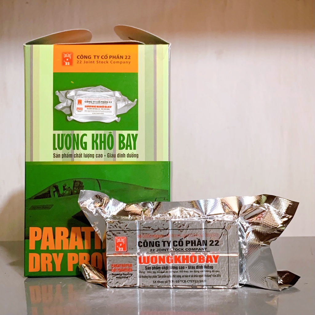 Lương Khô Hải Châu 5 Sao, Lương Khô Hữu Nghị Vị Cacao/ Đậu xanh, Lương Khô Bay