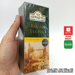 [HSD T8/2023] Trà túi lọc Ahmad English Tea No.1 25 gói