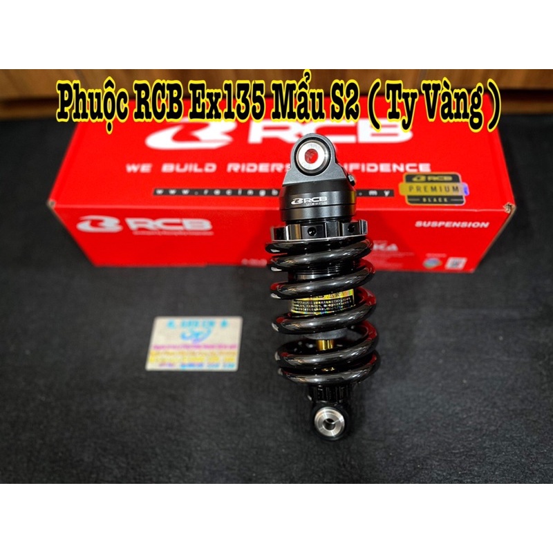 Phuộc RCB S2 Ex150/Ex135 / Winner /Sonic (Ty Vàng ) Chính Hãng &gt;&gt;&gt;&gt;