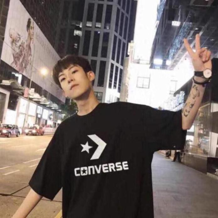 Áo phông in hinh C_O_N_V_E_R__S_E ⚡𝐅𝐑𝐄𝐄𝐒𝐇𝐈𝐏 ⚡Áo phông cotton chất đẹp mát, áo unisex, áo phông trắng đen | BigBuy360 - bigbuy360.vn
