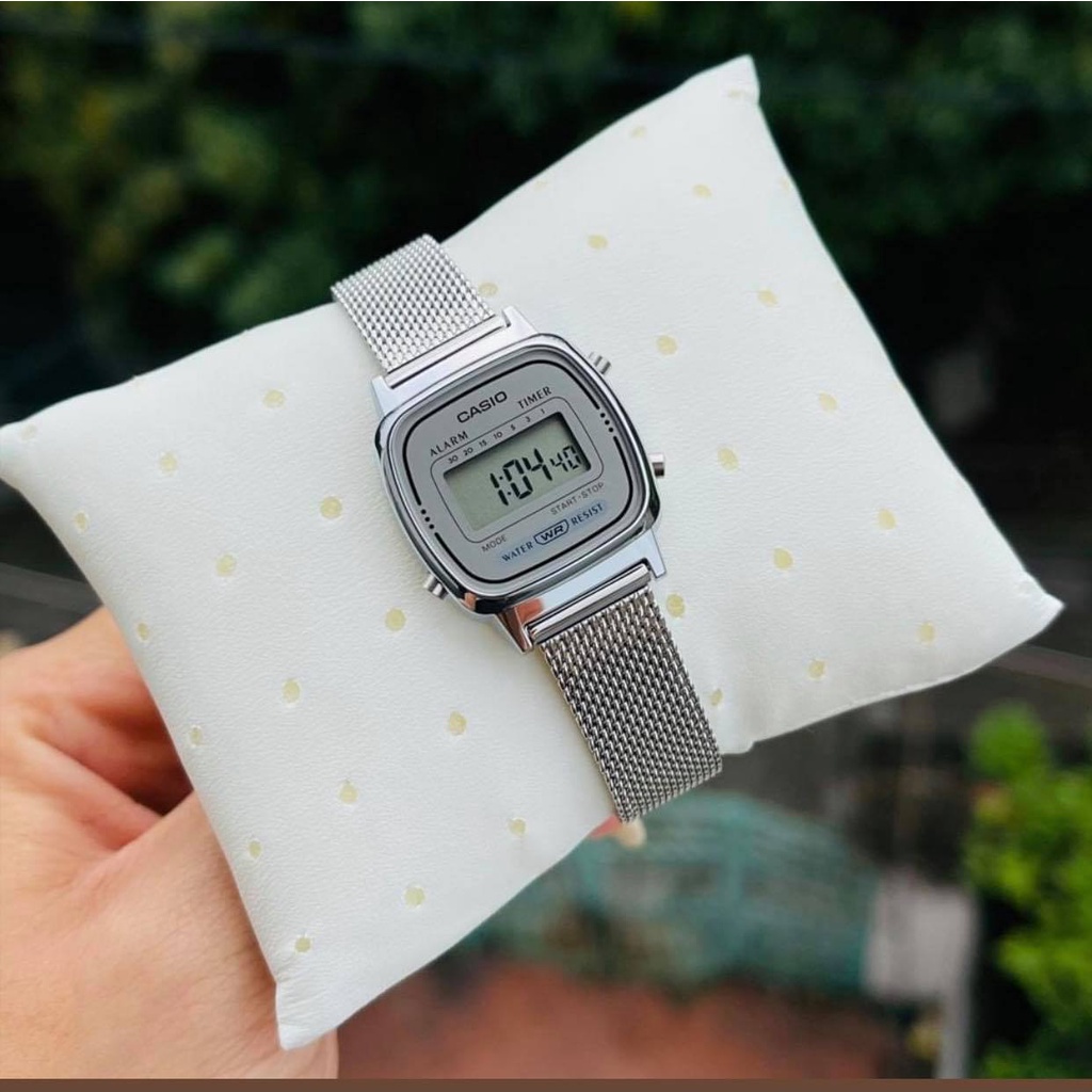 Đồng Hồ Nữ, Đồng Hồ Casio Chính hãng Nữ LA670,LA690 Thời Trang ,Dây Thép Không Gỉ