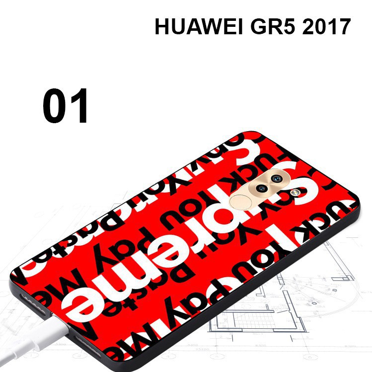 Ốp lưng silicon in hình Huawei Gr5 2017 . ...