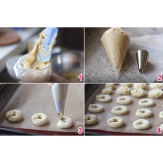 10 túi bóng bắt kem nilong
