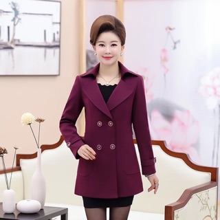 ÁO MĂNG TÔ NỮ TRUNG NIÊN