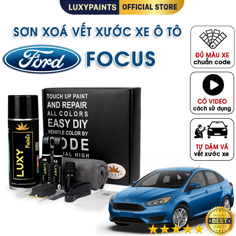 Sơn xóa vết xước xe ô tô Ford Focus LUXYPAINTS, màu chuẩn theo Code dễ sử dụng độ bền cao - LP01FOFO