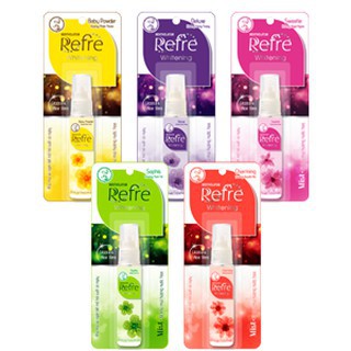Xịt khử mùi hương nước hoa Mentholatum Refre _30ML