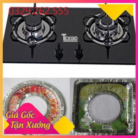 (Sale Khủng)  Set 10 miếng  bạc lót bếp ga loại dầy