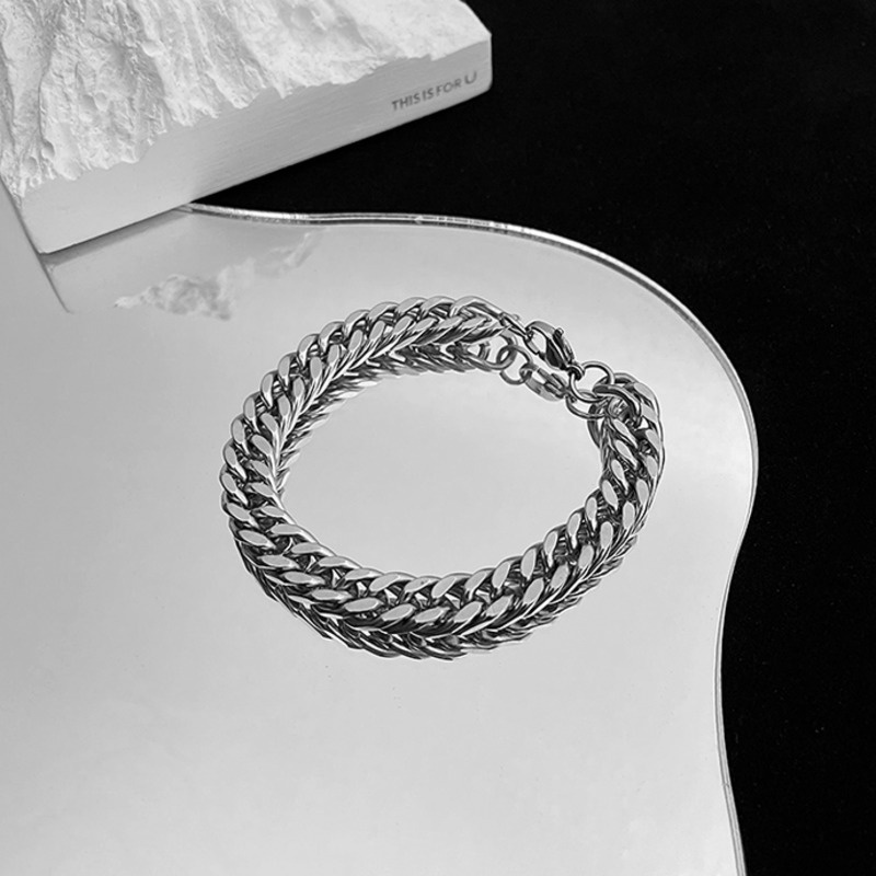 Vòng Tay Thời Trang Phong Cách Hiphop Hàn Quốc Cho Nam