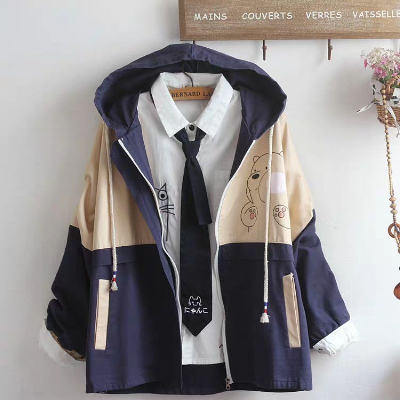 🍀Áo Khoác Đồng Phục Nam Nữ YUJI🍀