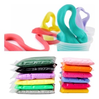 Set 12 gói đất sét Nhật tự khô làm đồ Handmade nhiều màu kèm phụ kiện