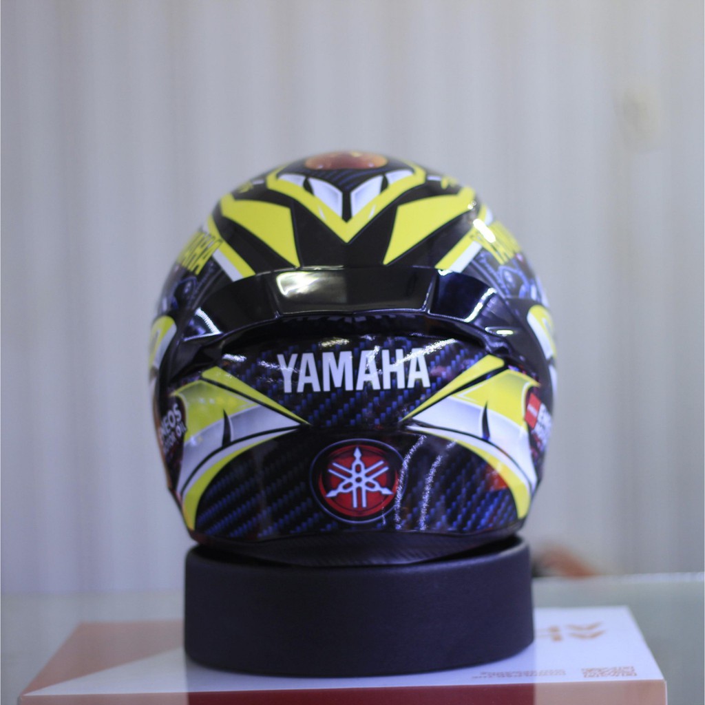 [FREESHIP] MŨ BẢO HIỂM FULLFACE ROC 1 KÍNH - ROYAL M138B LÊN TEM YAMAHA VÀNG