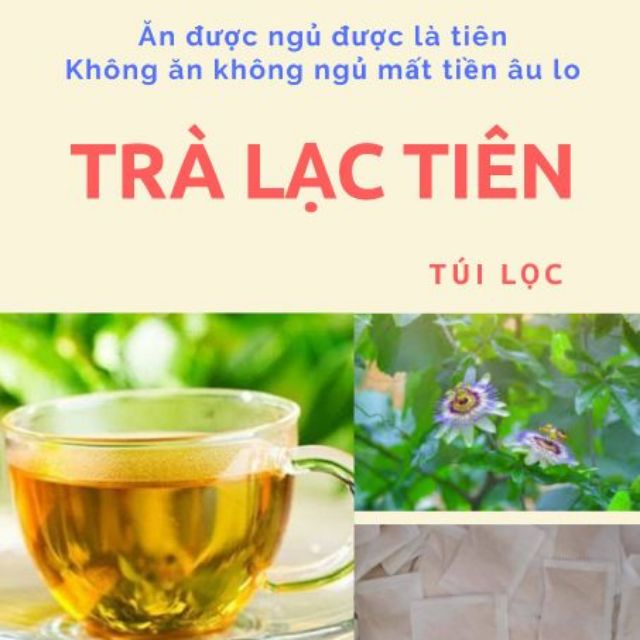 Trà An Thần Lạc Tiên, Giảm mất ngủ, 40 túi lọc