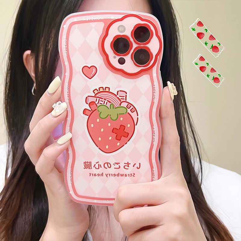 Ốp lưng iphoneỐp Điện Thoại  In Họa Tiết Hoa Sóng Biển Sáng Tạo Cho Iphone 13Promax 12Pro 11Dinuo case