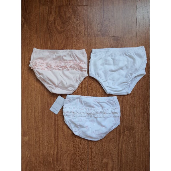 Set 3 quần chip bé gái Matalan UK