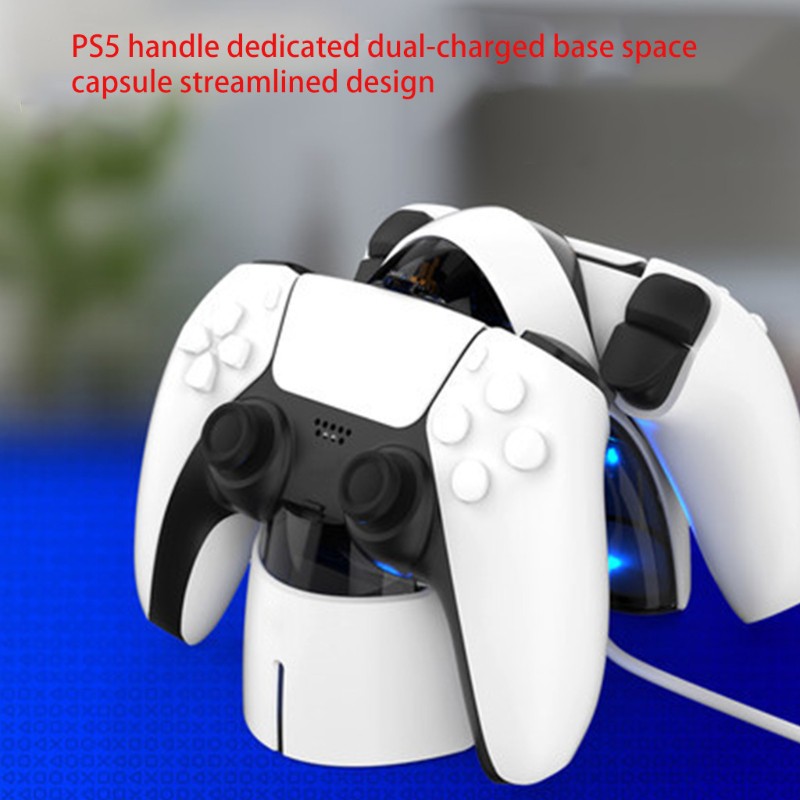 Đế Sạc 5 Cổng Usb Cho Tay Cầm Chơi Game Ps5