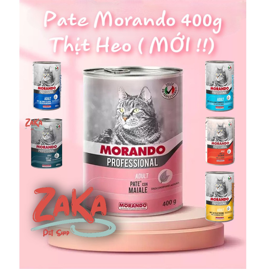 Pate Morando Professional cho mèo 400g Miglior G thumbnail