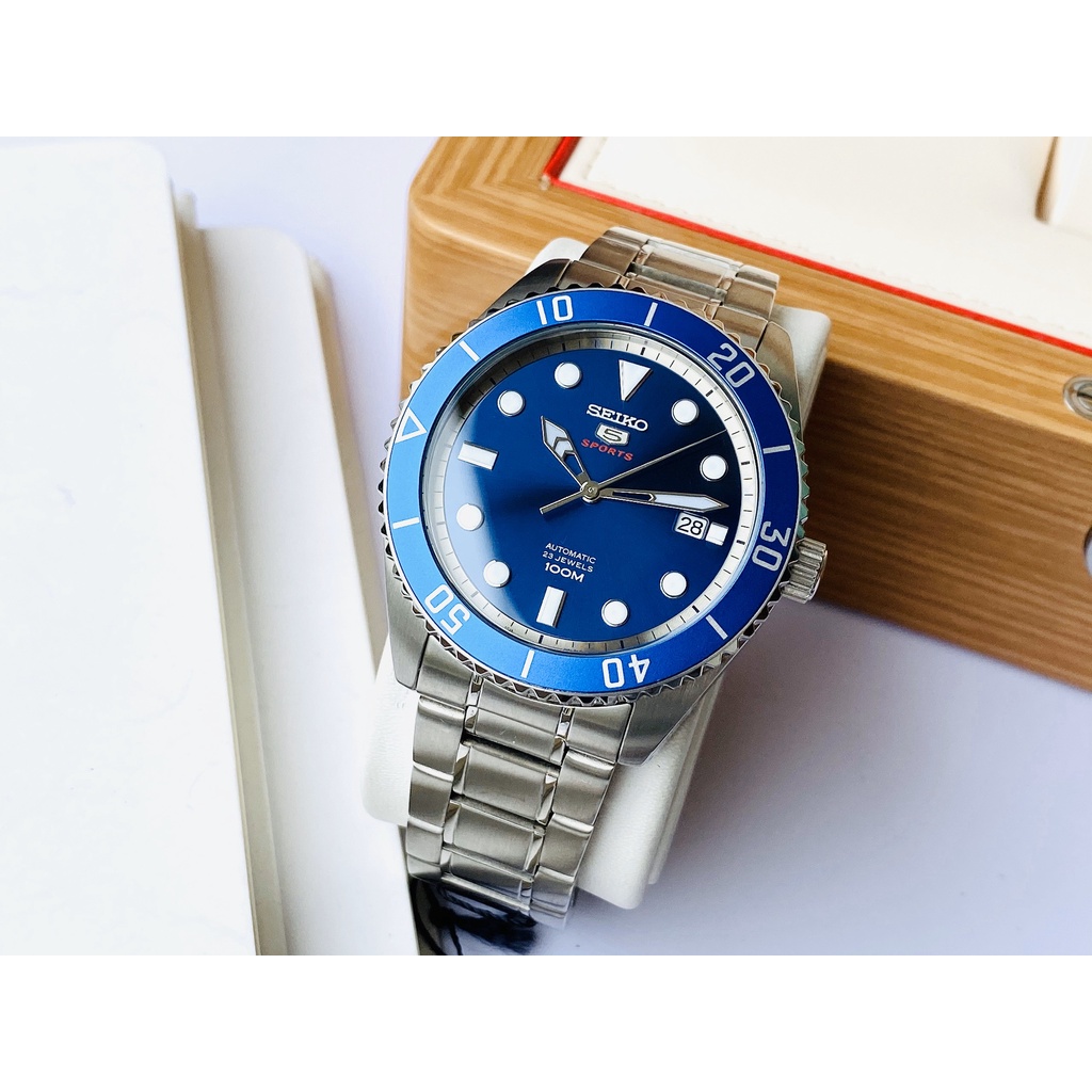 Đồng Hồ Nam SEIKO 5 SPORTS Automatic SRPB89K1 Chính Hãng Tặng Dây Da Cao Cấp