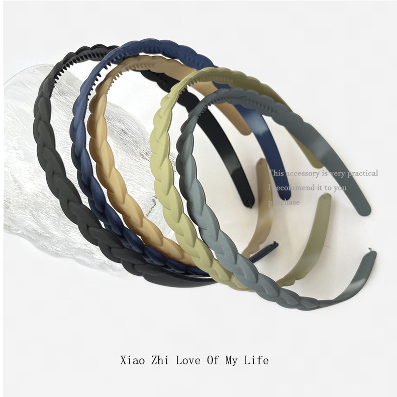 Cài tóc thắt bím bằng nhựa phong cách hàn quốc đơn giản CA15