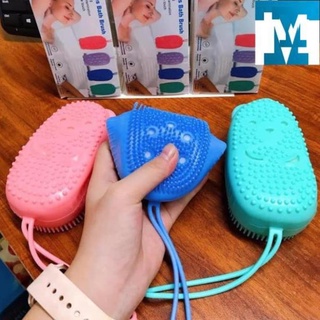 Chuột tắm cọ lưng silicon tạo bọt kháng khuẩn siêu dễ chịu