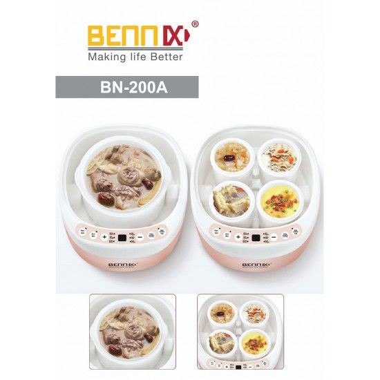 NỒI CHƯNG YẾN BENNIX BN- 200A THÁI LAN