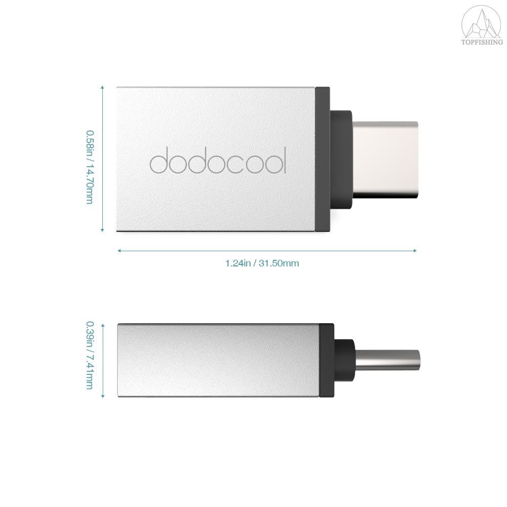 Tfh★dodocool USB Type-C to USB 3.0 Adapter Convert USB Type-C to USB 3.0 Connector for MacBook / ChromeBook Pixel / Nexu