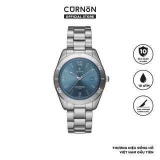 Đồng Hồ Nam Curnon Jackson Hurricane Dây Kim Loại Chính Hãng - Thiết Kế Thể Thao