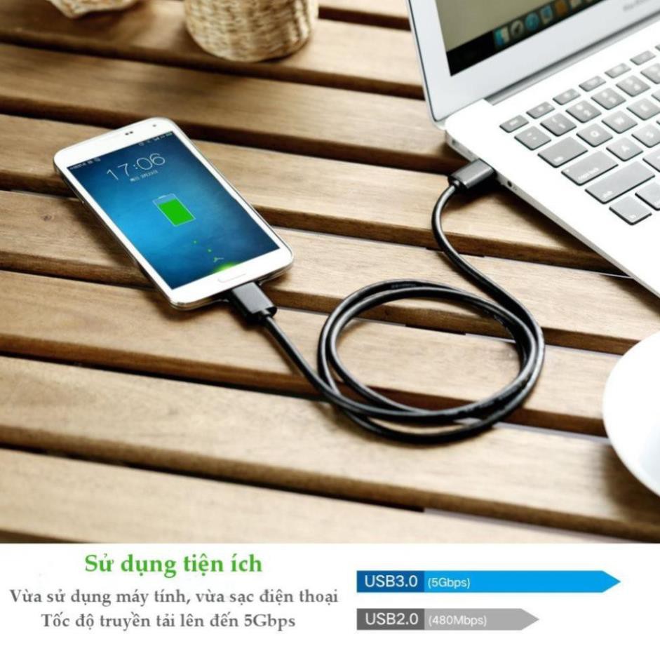 Dây Micro USB 3.0 mạ vàng dài 1M UGREEN 10841 US114 | BigBuy360 - bigbuy360.vn