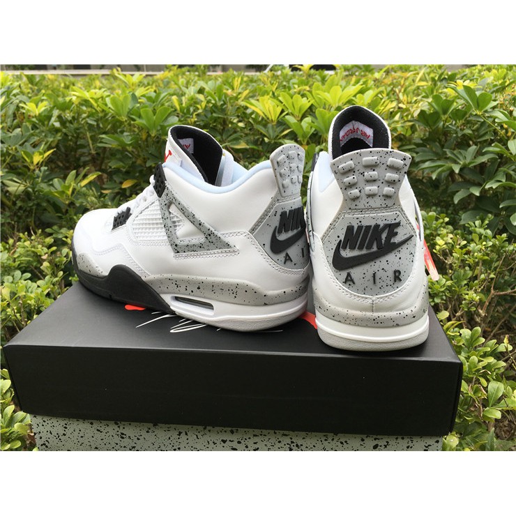 Giày Air Jordan 4 OG 89 White Cement