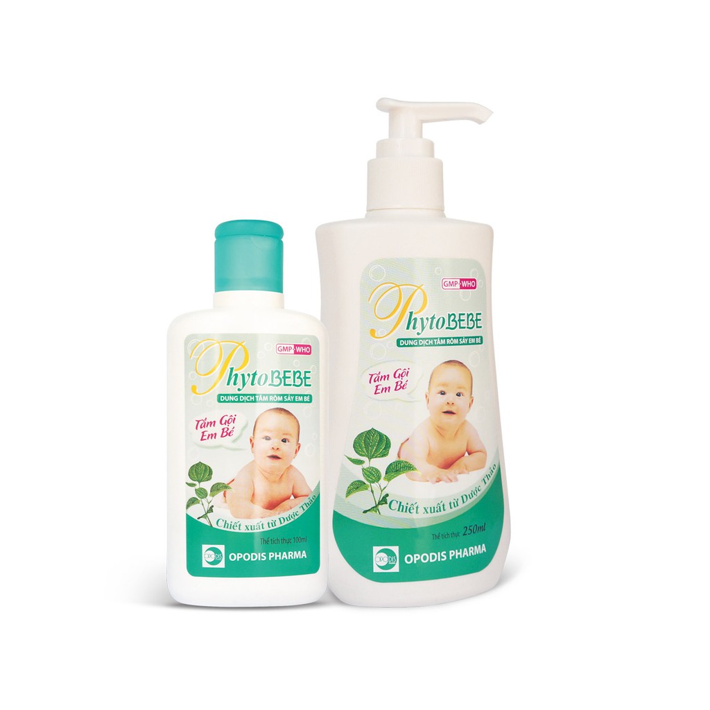 Dung Dịch Tắm Rôm Sảy Phytobebe
