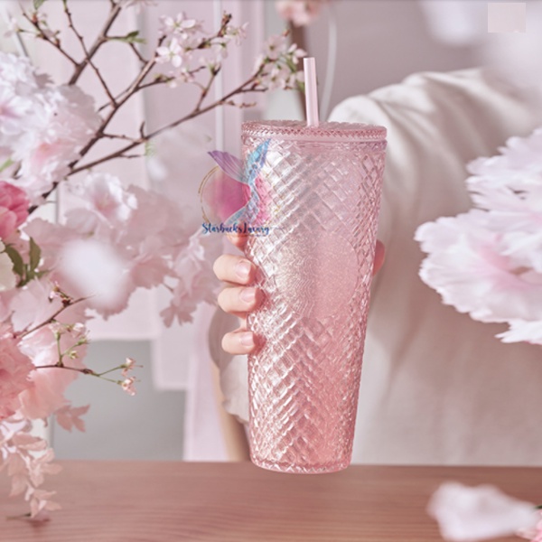 Ly Starbucks trong bộ Hoa Anh Đào chính hãng