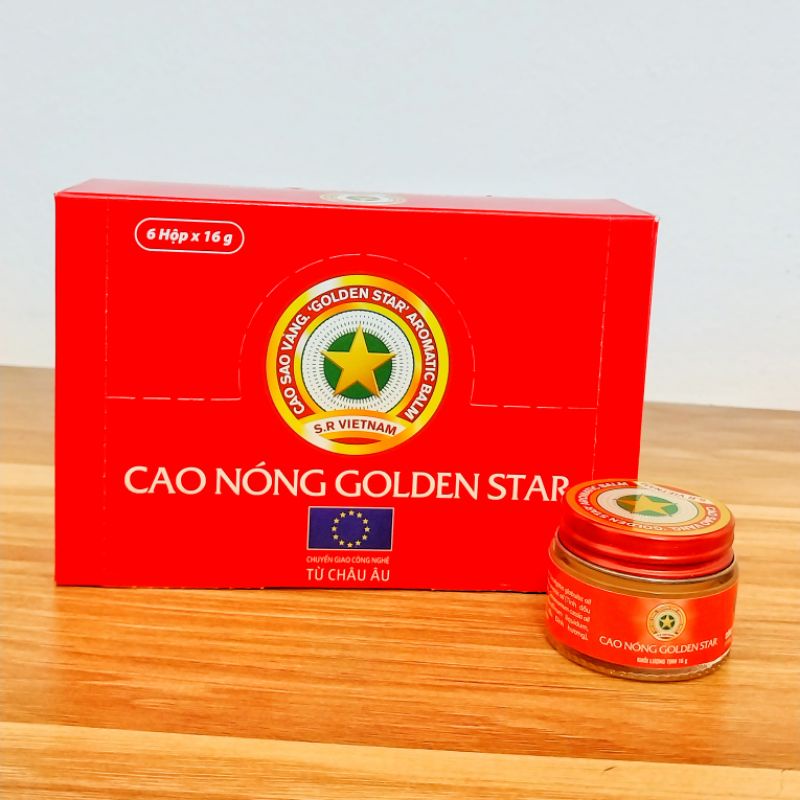 Cao nóng Golden Star 16g  - Massage ngoài da, giúp da dễ chịu