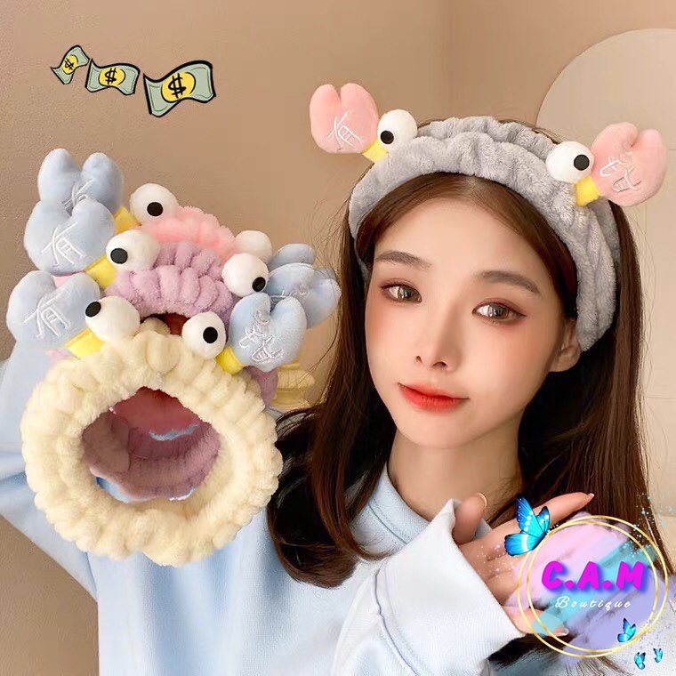 Băng đô mắt trố càng cua siêu cute phong cách Hàn Quốc ❤️