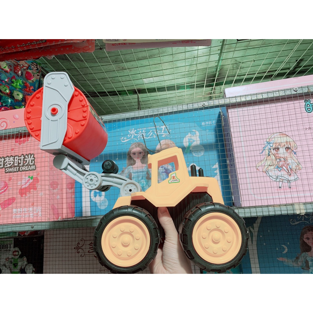 XE ỦI BÁNH TRỚN, XE OTO CÔNG TRƯỜNG CHO BÉ