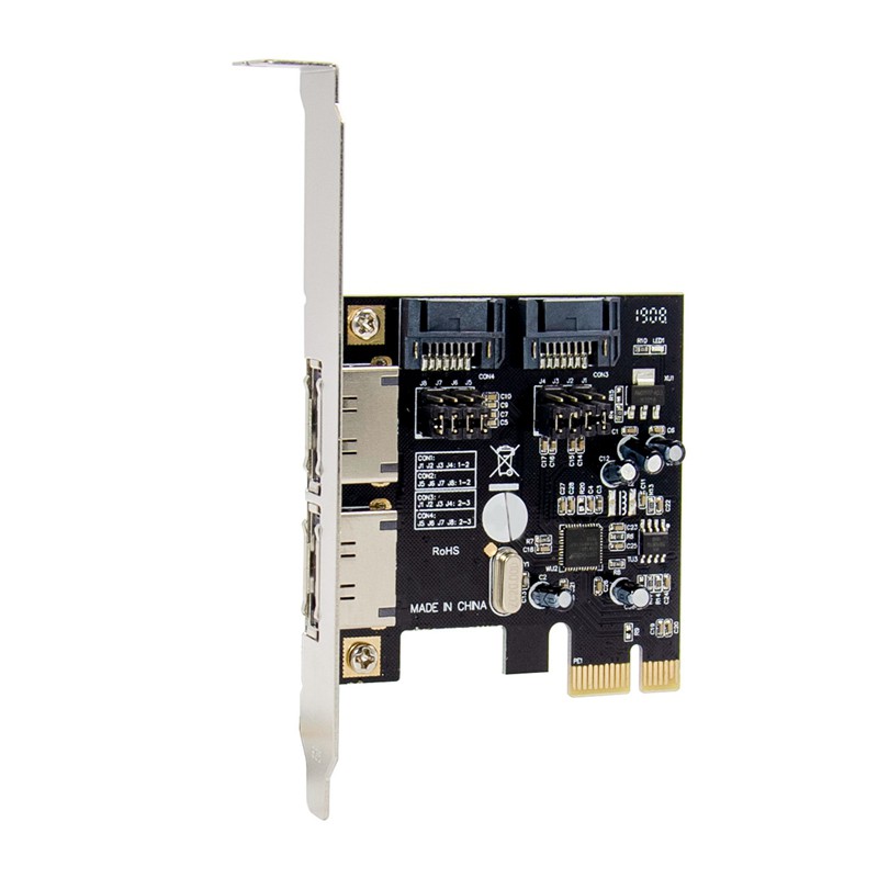 Card Mở Rộng Pcie Esata Sata Iii Mở Rộng Pci-E Sang Sata3.0 6gb / S Pci-E Express Adapter Asm1061 | BigBuy360 - bigbuy360.vn