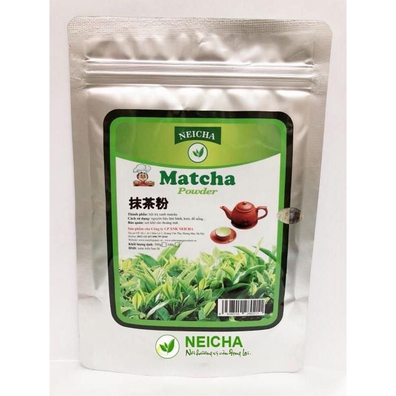 Bột matcha Bột trà xanh Neicha 100g