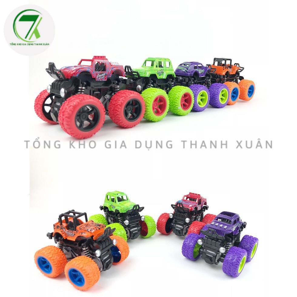 Xe quái xế baby bus, xe ô tô địa hình buggy,monster truck, cho bé học phân biệt màu sắc