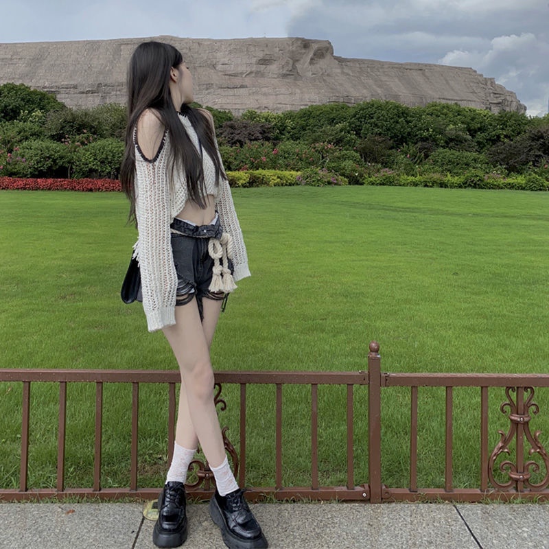 Áo Nữ Tay Dài Trễ Vai Xuyên Thấu Thời Trang Quyến Rũ