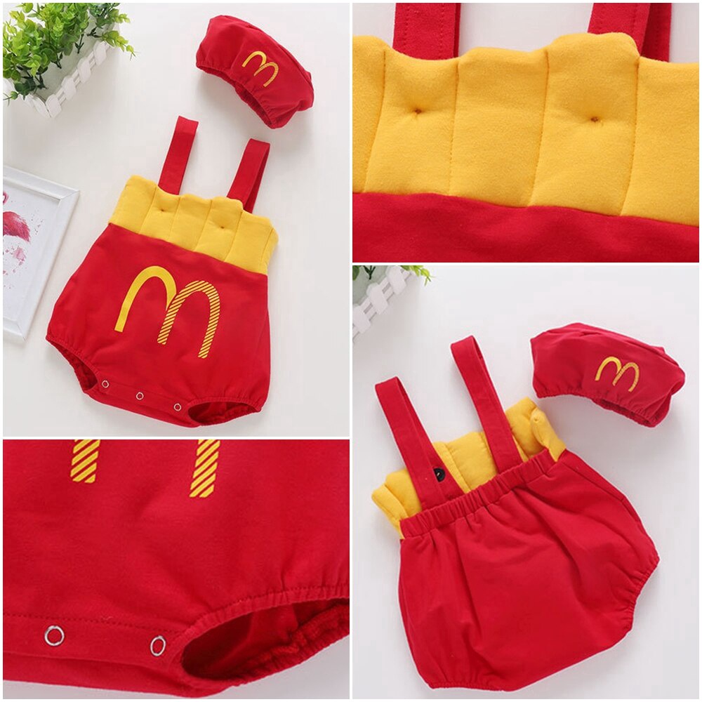 Bộ Áo Liền Quần Mùa Hè Dễ Thương Phong Cách Phương Tây Cho Bé Sơ Sinh