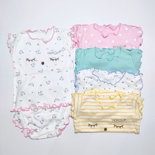 Bộ Thun Mát HOTGA Bé Gái,Đồ Bộ Sơ Sinh Cho Bé Gái. (3 - 12kg), Bộ quần áo sơ sinh cho bé gái
